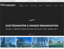 Tablet Screenshot of electromaster.com.au