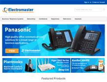 Tablet Screenshot of electromaster.ie